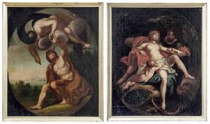 Pendants with mythological depictions, Probably Italy, 18th century