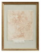 Lanfranco, Giovanni - circle of: The angel wakes the prophet Elijah in the desert