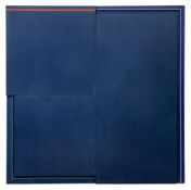 Froment, Joël: Geometric abstraction in blue