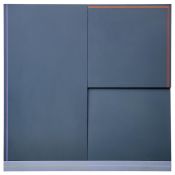 Froment, Joël: Geometric abstraction in blue