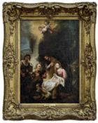 Murillo, Bartolomeo Esteban - Copy after or Bozzetto, Adoration of the Infant Jesus by the Shepherds