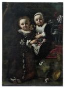 Portrait of a sibling, Florentine master of the 17th century