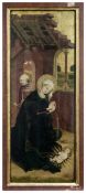 Panel painting with the Nativity, Probably by a Tyrolean master, around 1470/80