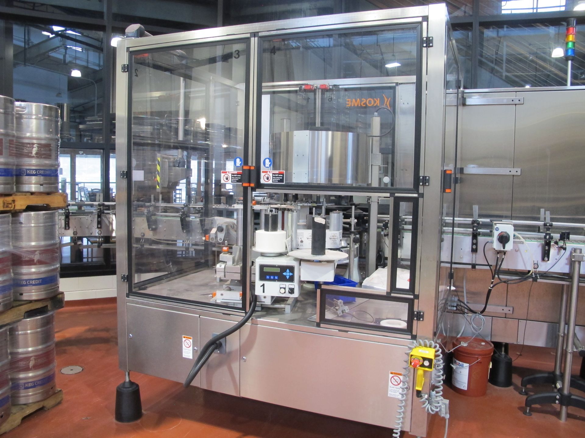 Consignment Lot - Lot Location: Branford CT - Krones Kosme Glass Bottle Beer Line - Image 3 of 112