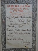 Stammbuch-Blätter Leipzig Marburg