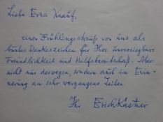 Kästner - Brief an Erna Knauf