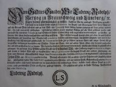 9 Jagd-Edikte Braunschweig