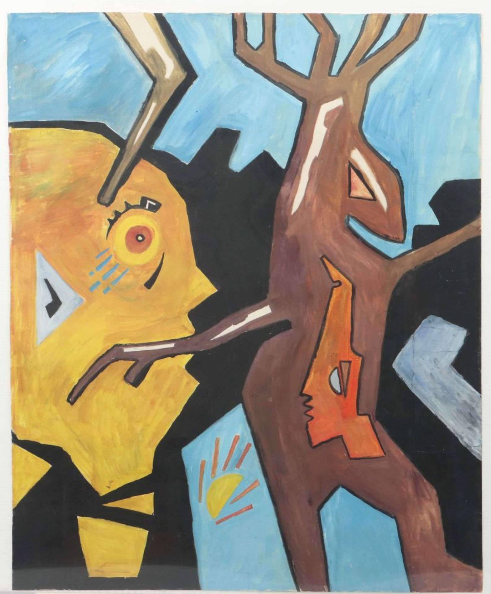 Süß, Klaus (attr.) Crottendorf 1951, - Bild 2 aus 2