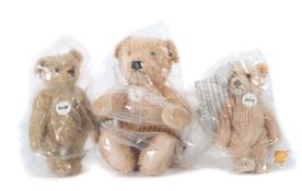 3 Teddybären Steiff, 1990/2000er