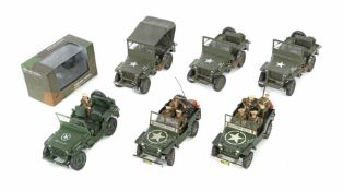 7x US Military Police Jeep 2x Arnold,