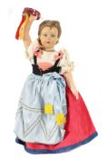 Puppe wohl Sonneberg, ca. 1950er