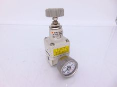 (5) SMC IR1020-01BG-X1 Air Pressure Regulator