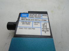 (5) MAC VALVES INC. 45A-MNA-AC-DFFJ-1FM9 Valve