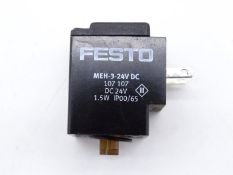 (10) FESTO MEH-3-24V-DC Valve