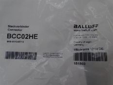 (10) BALLUFF BKS-S113-RT13 Connector