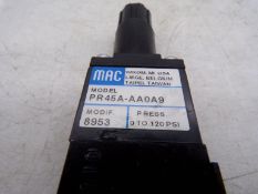 MAC VALVES INC. PR45A-AA0A9 AIR PRESSURE REGULATOR