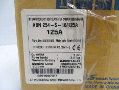 (5) LS ABN 254-S-16/125A Circuit Breaker