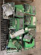 Pallet of 9 DC Drives