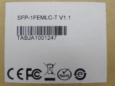 (5) THE MOXA GROUP SFP-1FEMLC-T Signal Transmitter