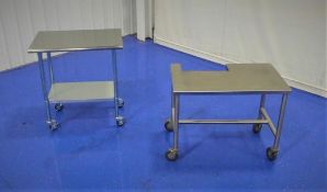 Used Lot of (2) Tables