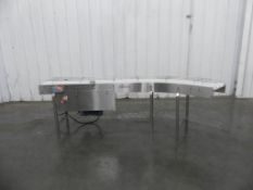 Keenline 4-Lane 45 Degree Turn Mat-Top Conveyor