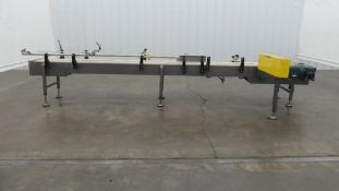13.5' Long Multi-Conveyor Dual Belt Transfer Conveyor
