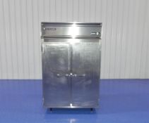 Victory 2 Door Stainless Steel Refrigerator