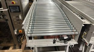 Powered Arch Roller Band Conveyor 10'L x 36