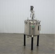 DCI 250 Liter Stainless Steel Jacketed Mixing Tank