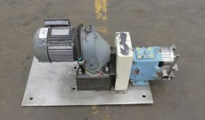 Waukesha 030 Positive Displacement Pump