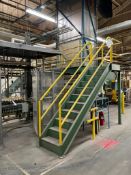 Walk Over Staircase Mezzanine Platform