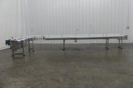 Nercon 90 Degree Plastic Conveyor 19' L x 9.5