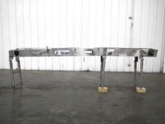Sidel Plastic Chain Conveyor 136 inch x 13 inch