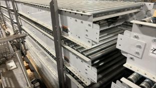(4) Powered Roller Band Conveyors 10'L x 36