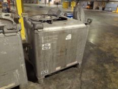 Hoover Materials 350 Gallon Stainless Steel Tank