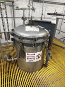 Durco 125 Gallon Stainless Steel Jacketed Tank
