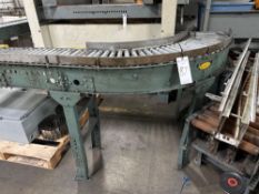 Hytrol 90 Degree Belt Driven Roller Conveyor 156