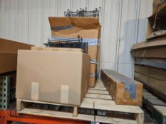Pallet of Display wire Shelving