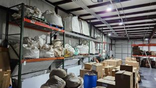 (4) Sections of Pallet Racking