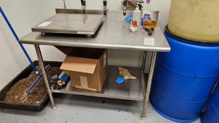 Stainless Steel Prep Table