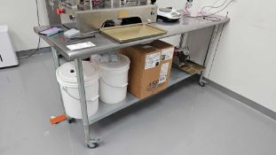 Stainless Steel Prep Table