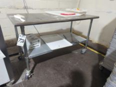 Stainless Steel Prep Table