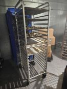 (2) Bakery Racks on Casters - Sheet Pan Racks
