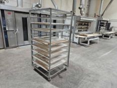 (1) Bakery Rack on Casters