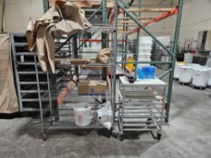 Shelf and Bakery Rack on Casters