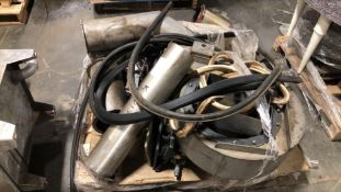 Skid of Miscellaneous Smoke Generator Parts