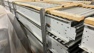 (4) Powered Roller Band Conveyors 10'L x 36