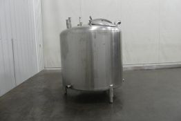 St Regis SS 850 Gallon Tank with CIP System