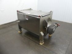 Feldmeier 650 Gallon Jacketed Stainless Steel Horizontal Paddle Mixer