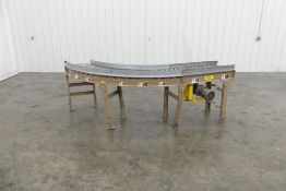 90 Degree Turn Lineshaft Roller Conveyor 15